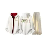 Бежевый топ + абрикосовые штаны