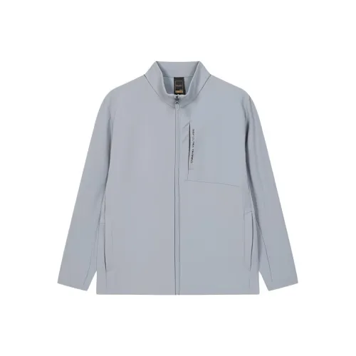 361° Цифровой Серый Мужской Тренч