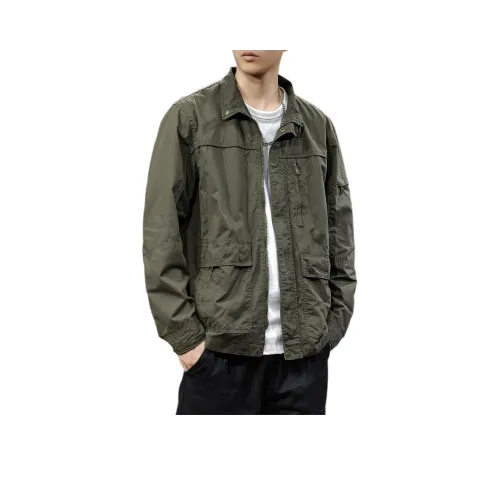 ZENGZHI Куртка Свободный крой Прямой крой Унисекс