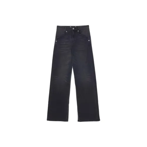 Medium Well Черные Женские Джинсы