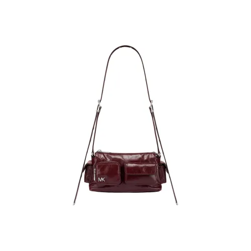 MICHAEL KORS Dakota Сумка через плечо из коровьей кожи Маленькая Женская Коричневая Красная