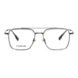 Серый Серебряный [0 Степень Смола Защита от синего света Линзы]