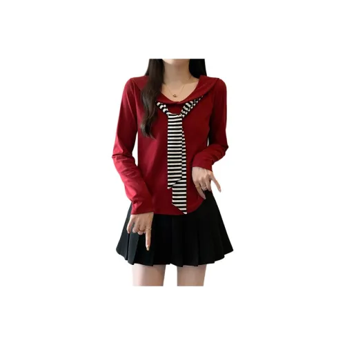 LADYXIEXIE Комплект с короткими рукавами рубашка женский