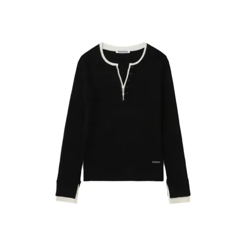 GROUND(ZER)O Черный Женский Трикотаж