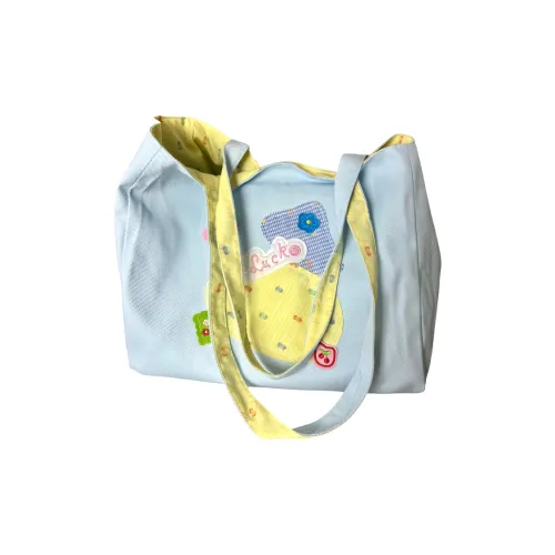 OTA Ткань Тоут Сумка Сумка через плечо Стандартная Женская Синяя Желтая