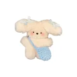 Синяя сумка через плечо с бантом