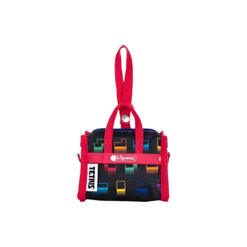 LeSportsac Tetris Коллаборация Ткань Кошелек для монет Мини Женский Многоцветный
