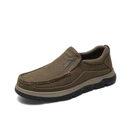 JEEP Устойчивый к истиранию Легкий Низкий Верх Походная обувь Мужская