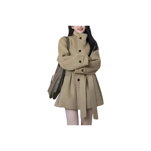 Amyway Хаки Женское Пальто
