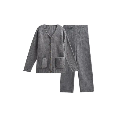 Same Language Светло-серый Мужской Пижамный комплект