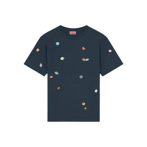 KENZO SS24 T Рубашка Мужская Midnight Blue