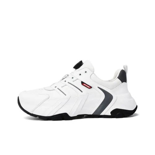 U7 Fashion Versatile Повседневные Спортивные Кроссовки Мода Толстая Подошва Мужские Белые