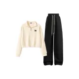 Молоко Белый (Бег к Вам Логотип на груди) + Черный (Однотонный)