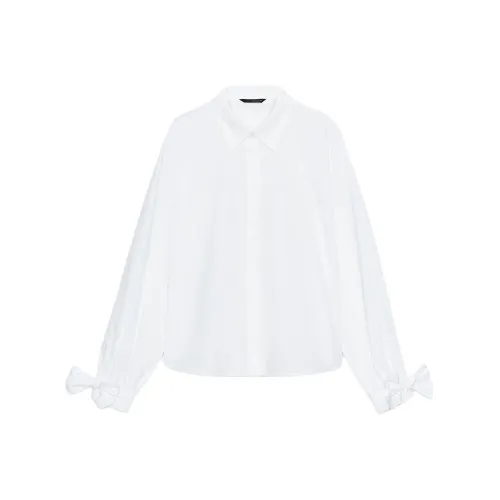 ZARA Белые Женские Рубашки