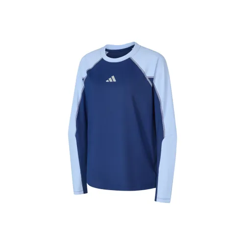 Adidas Blue Kids T-Shirts Adidas Синие Детские Футболки