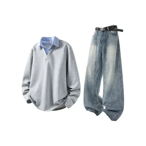 ZIRUNGE Унисекс Свитшот Комплекты