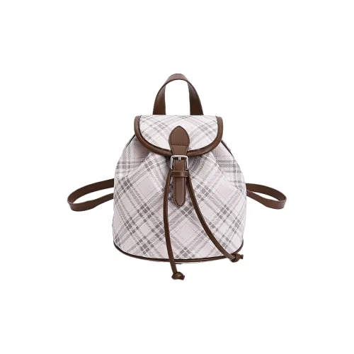 Single Warehouse ПУ (полиуретан) Рюкзак Женские Коричневый черный