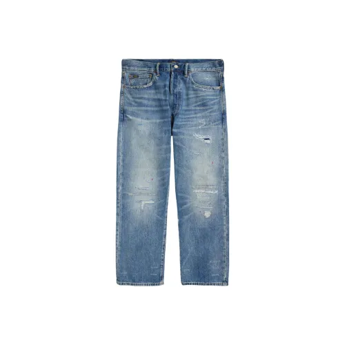 Polo Ralph Lauren SS24 Джинсы Мужские Светло-Синие