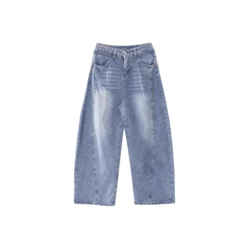 ONENINE34PM Синий Мужской Джинсы