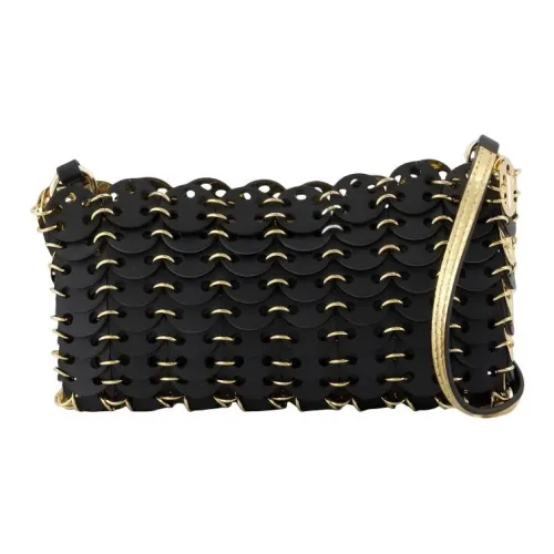 Paco Rabanne Сумка через плечо из коровьей кожи стандартная женская черная