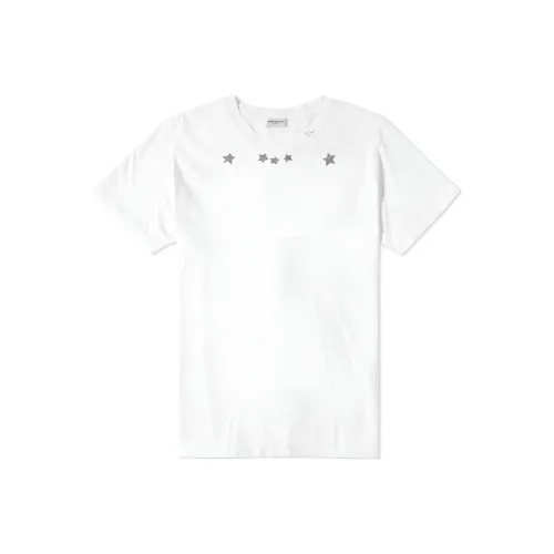 SAINT LAURENT SS21 T-Shirt Мужской Белый