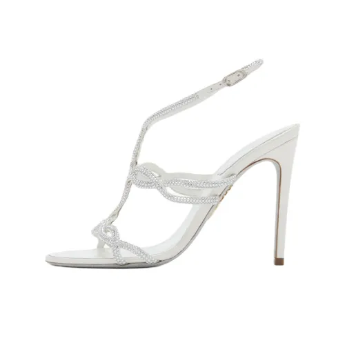 RENE CAOVILLA Dalilah one Ремень Сандалии 10,5 см Женские Белые