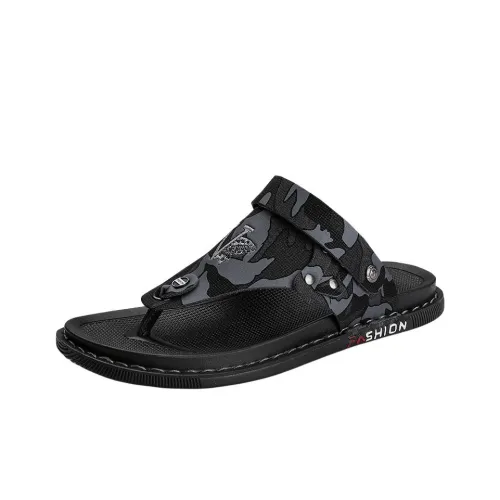 Shiozawa Резина Подошва Шов Устойчивость к Износу Противоскользящий Быстросохнущий Шлепанцы Мужские