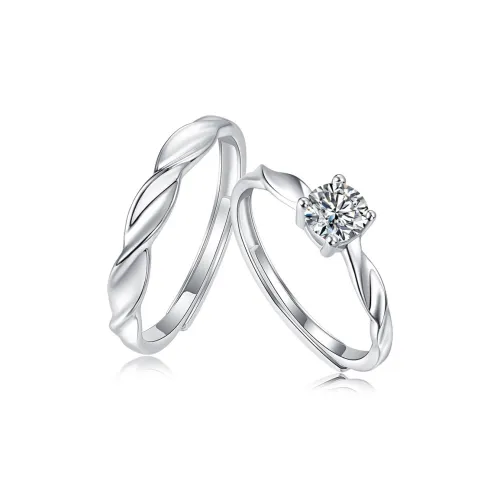 SEEPD Кольца из муассанита Унисекс