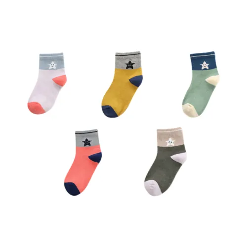ЮЙЧЖАОЛИНЬ JC014 Звезды Crew Kids Носки