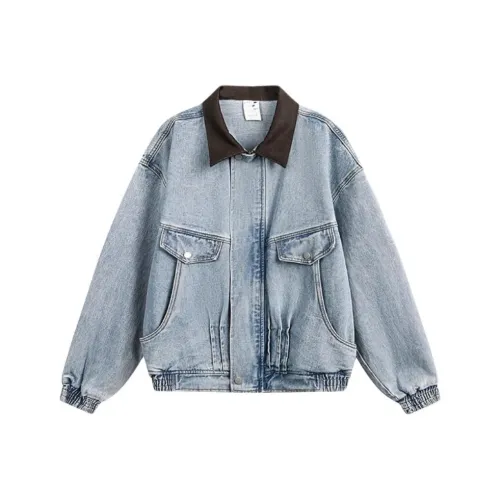 ONENINE34PM Синий Мужской Джинсовые куртки