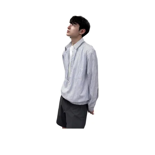 DARK HORSE Синий Унисекс Рубашки