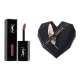 Черный Tube Жидкая помада №610 Ледяной Улун - Трепет сердца Обсидиан Коробка