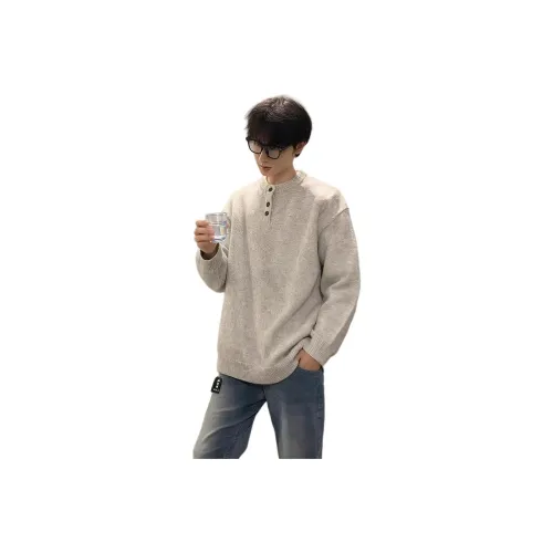 XUBAIHUO Светло-серый унисекс свитера