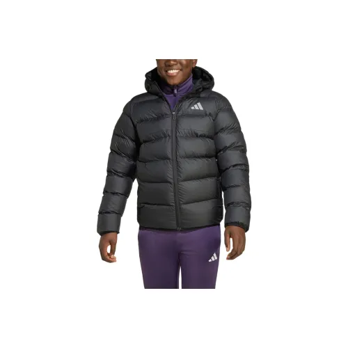 Adidas Черный Kids Утеплённые куртки