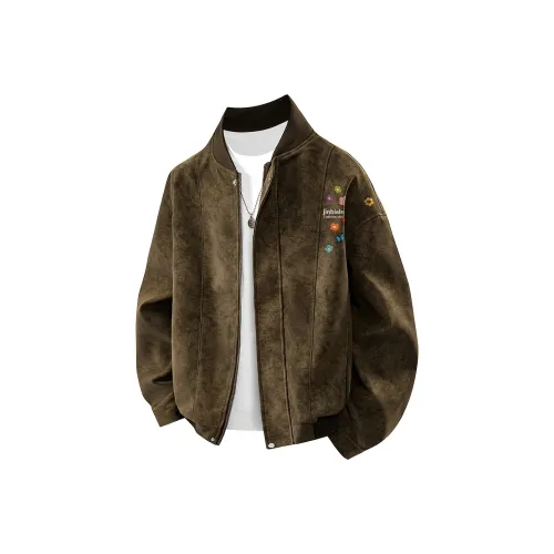 JINBEILE Унисекс Кожаные куртки