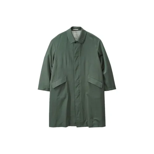 Graphpaper FW25 Полная шерсть Габардин OVERSIZED Бал Ожерелье-чокер Пальто Мужской