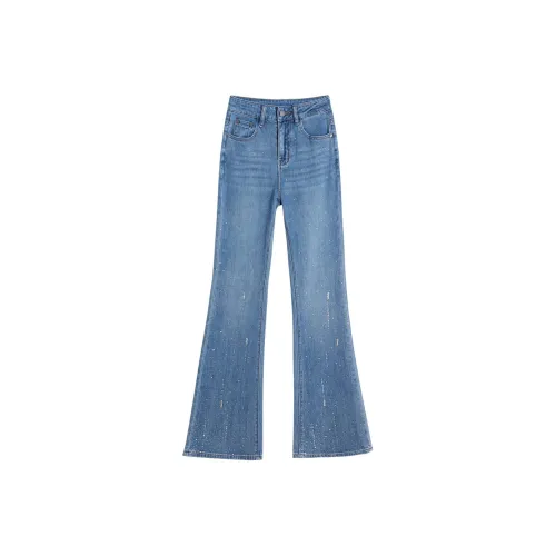 Izzue Светло-Синие Женские Джинсы