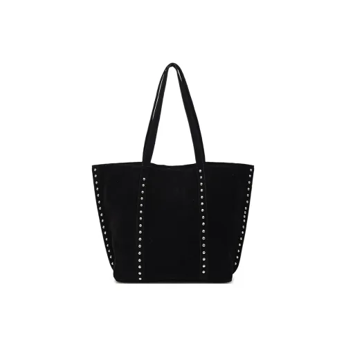 HACIN Велюр Плечевая сумка Женская Черная Кофейная Бордовая