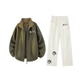 Комплект одежды (Яшма Куртка + Бежевый Деним)