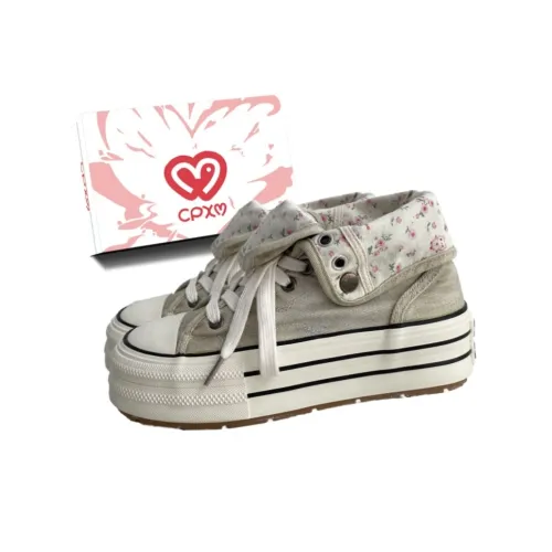 CPXO Скейтборд Кроссовки Высокие Топ Женские