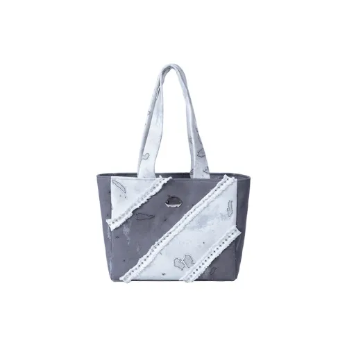 Rebirth Трикотажная ткань Сумка через плечо Стандартная Женская Серый