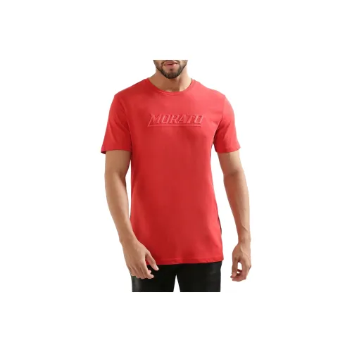 ANTONY MORATO Red Men's T-Shirts ANTONY MORATO Красные Мужские Футболки