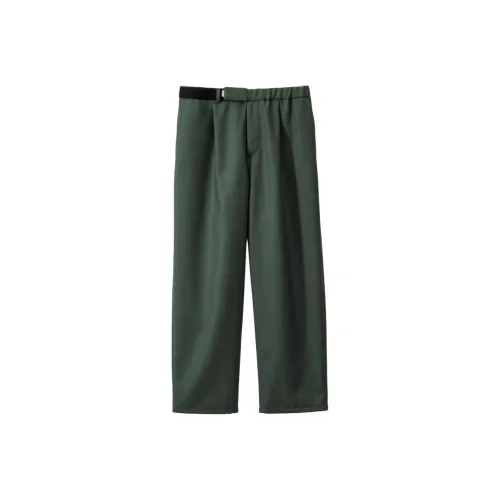 Graphpaper FW25 Отношение Off Фланель Chef Track Pants Повседневные брюки Мужской