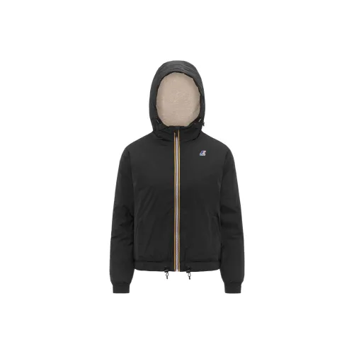 K WAY Черный Женский пуховик