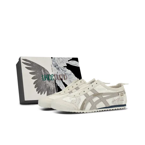 Onitsuka Tiger Легкая и Дышащая Низкий Топ Обувь Без Шнуровки Унисекс