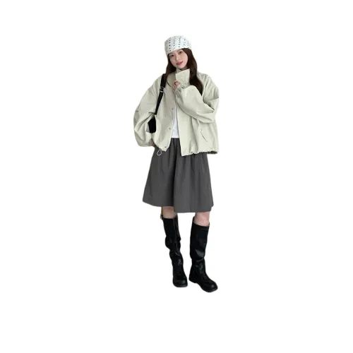 LADYXIEXIE Cropped Coat Women's