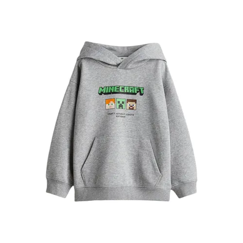 H M Смешанный Серый Minecraft Kids Свитшоты