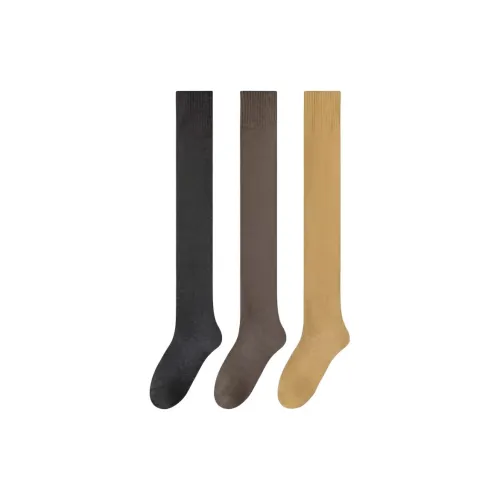 MIIOW Зимние носки до колена женские 3 упаковки