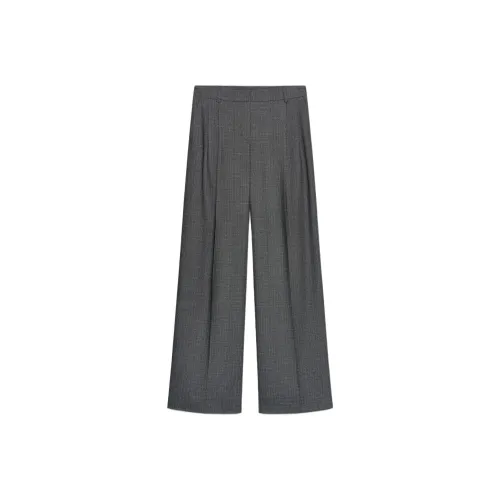 ZARA Черные Телесные Женские Брюки для костюма