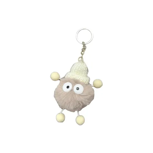 HUXIAOKE Креативный Cute Dazzling Большой Глаз Угольный Плюшевый Шар Подвеска 8 см Высокий